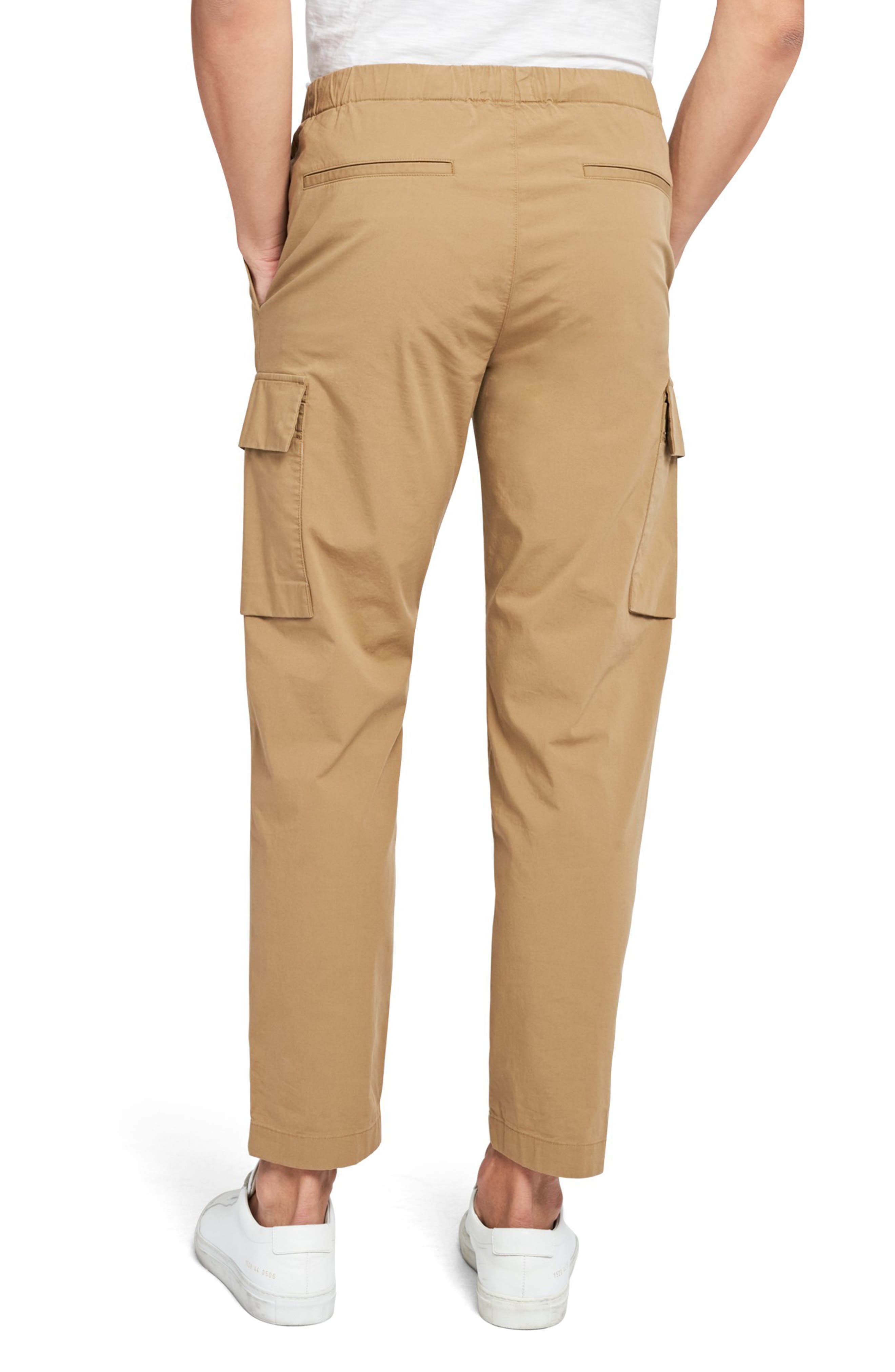 drawstring waist cargo pants