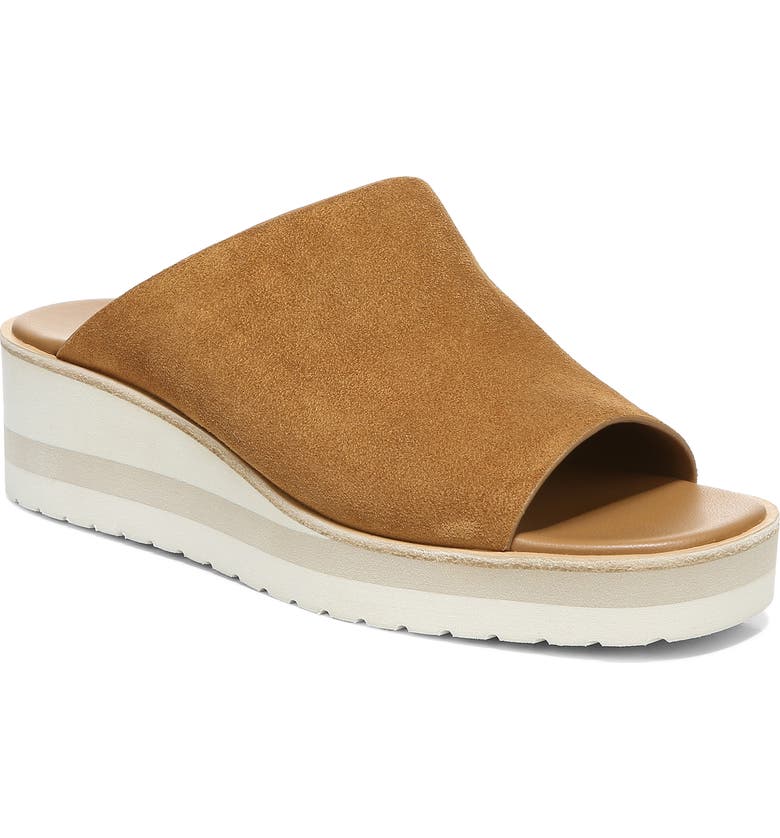 VINCE Sarria Wedge Sandal, Main, color, TAN/ TAN