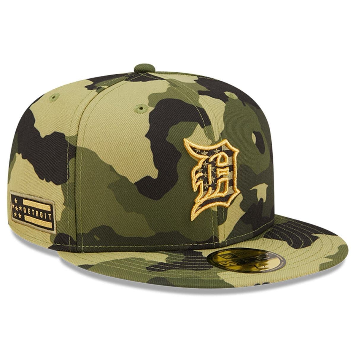 New Era Camo Detroit Tigers 2022 Armed 