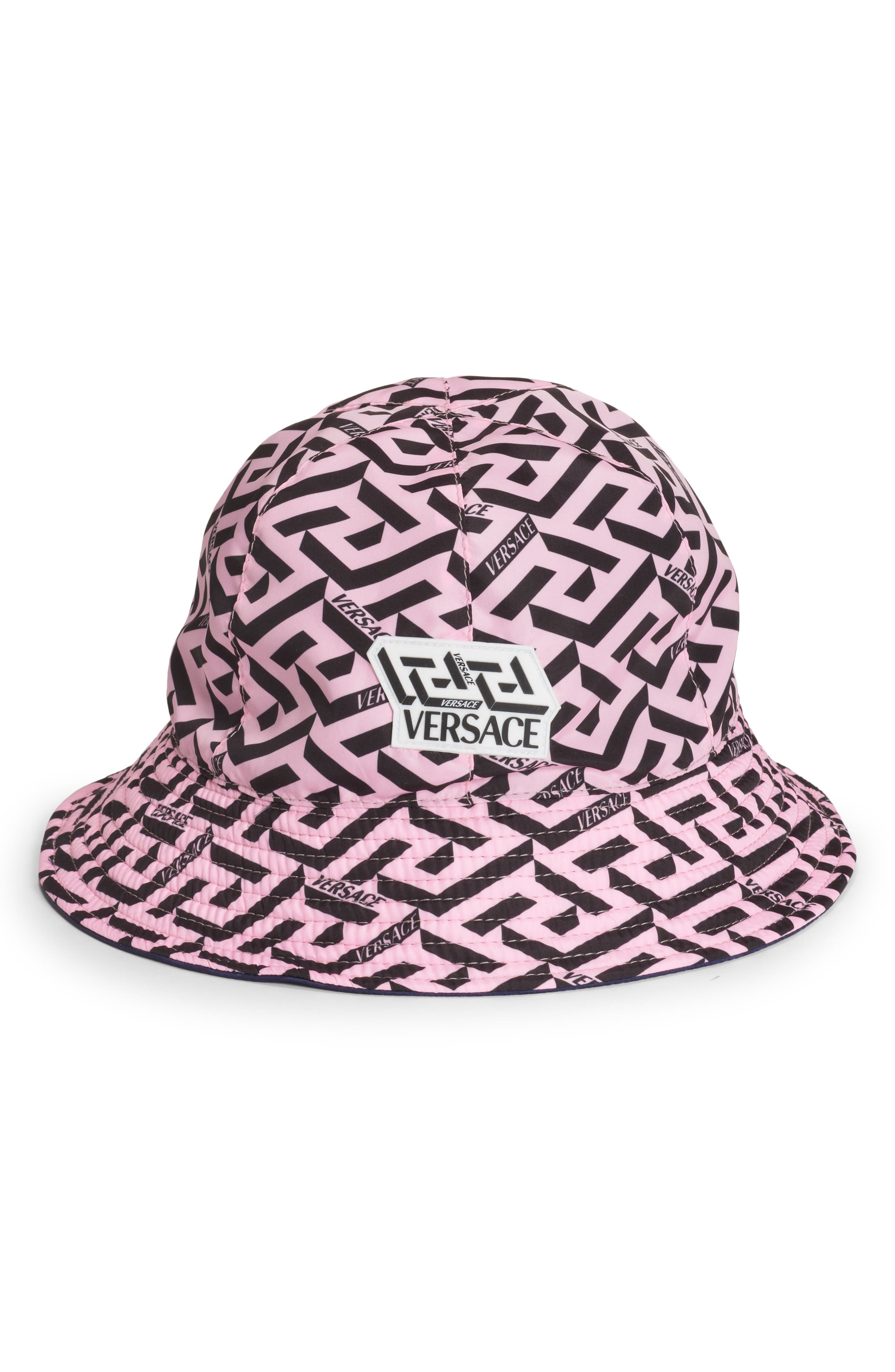 Versace La Greca Print Bucket Hat 