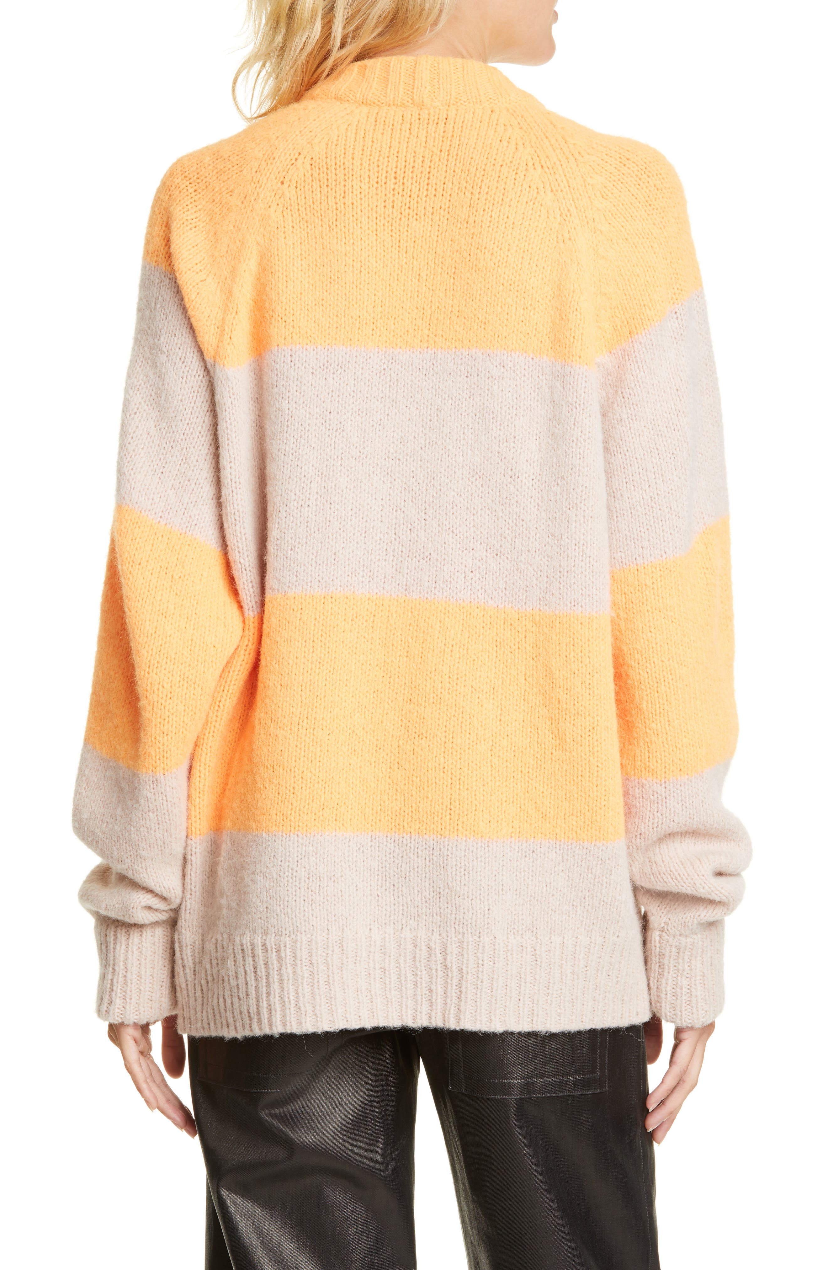 tibi cozette alpaca cardigan