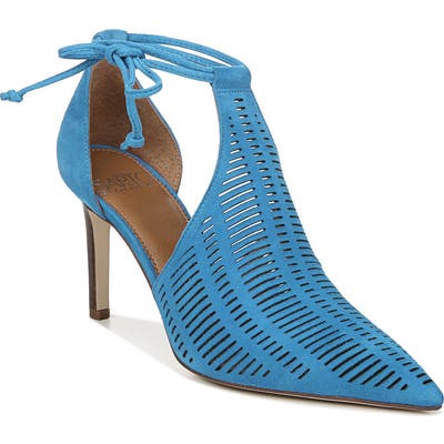 Sarto By Franco Sarto Krista Perforated Ankle Wrap Pump
