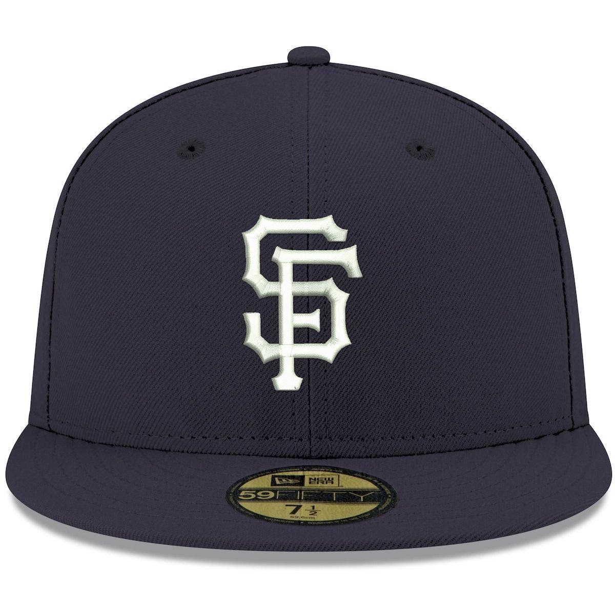 navy sf giants hat