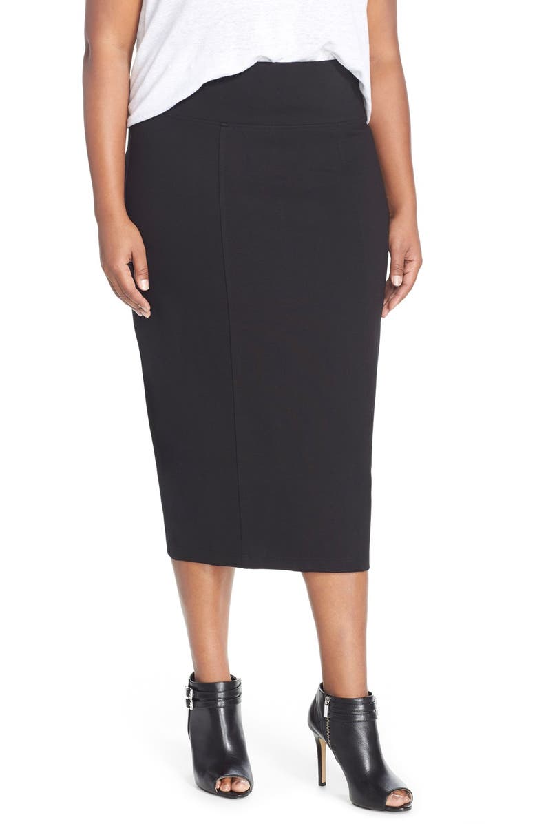 Melissa McCarthy Seven7 Ponte Pencil Skirt (Plus Size) | Nordstrom