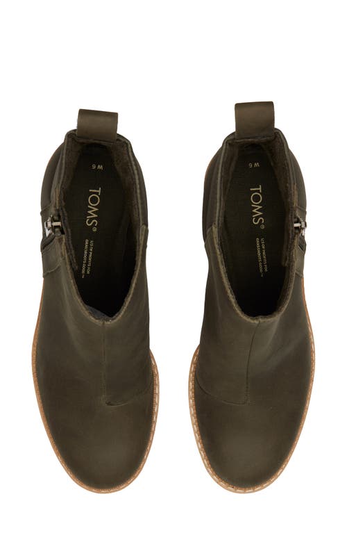 TOMS TOMS RAVEN WEDGE BOOTIE 