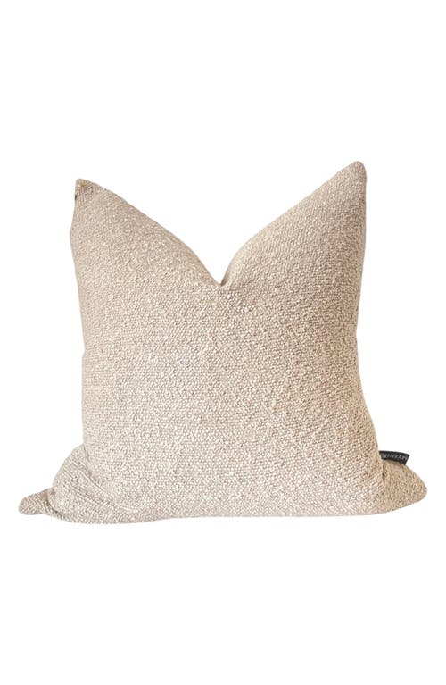 Shop Modish Decor Pillows Bouclé Accent Pillow Cover In Oat