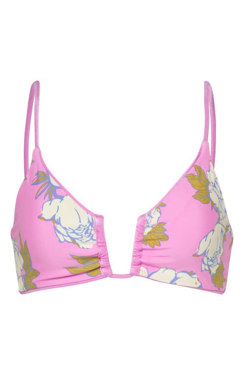 Shop Maaji Bia Fondant Pink Reversible Bikini Top