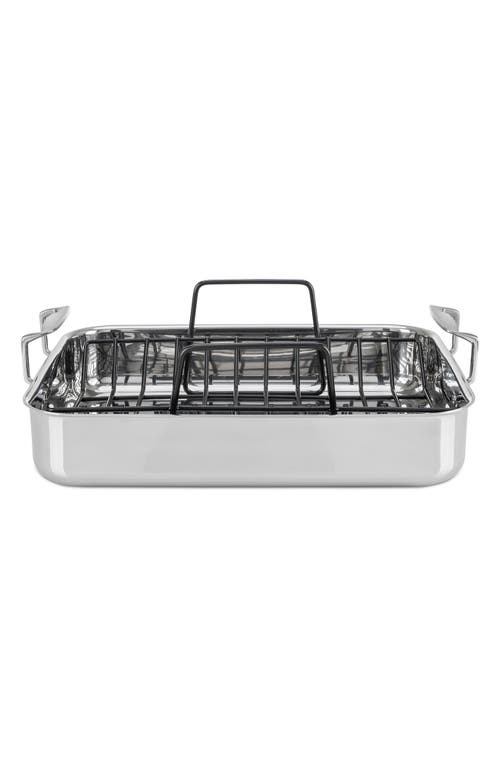 Viking 3-ply Roasting Pan With Nonstick Rack In Stainless Steel