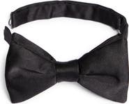 Zegna bow discount tie black