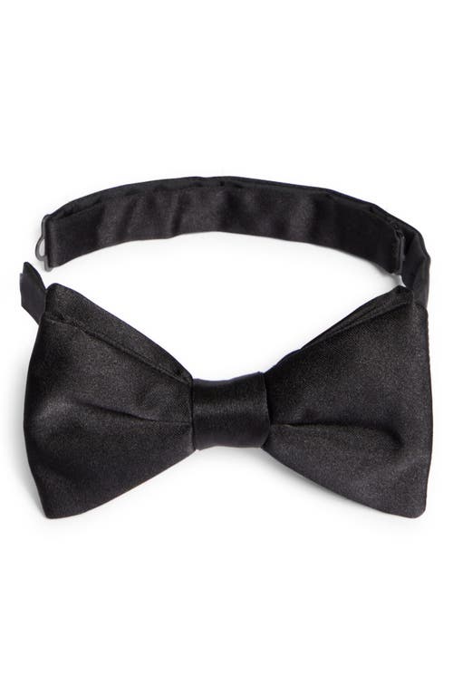 ZEGNA TIES Silk Bow Tie in Black at Nordstrom