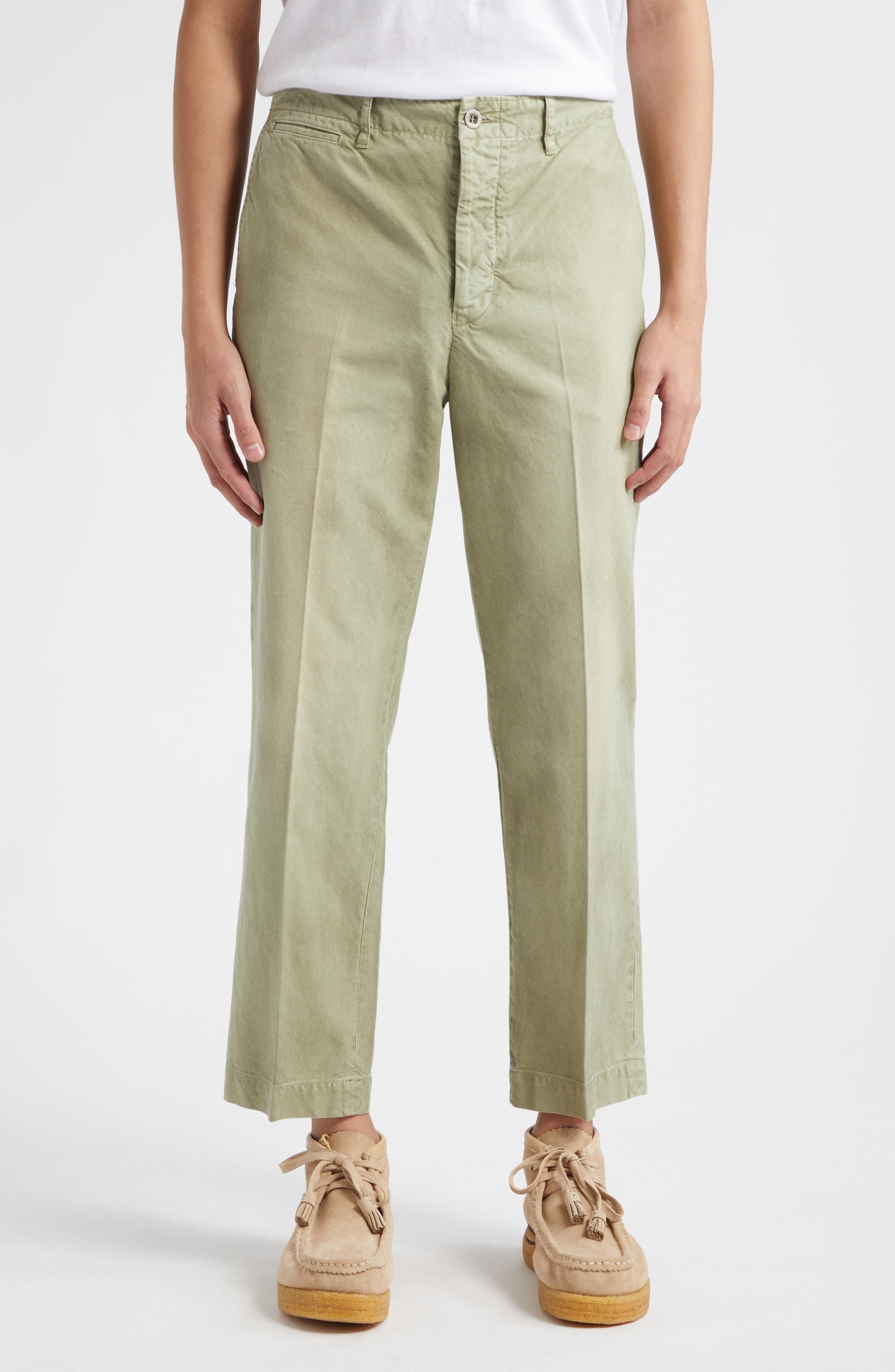 McCloud Slacks Santome wool-blend chinos