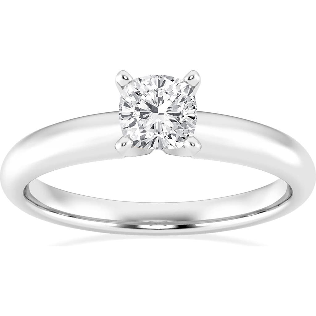 Shop Badgley Mischka Collection Cushion Cut Lab Created Diamond Engagement Ring In Platinum
