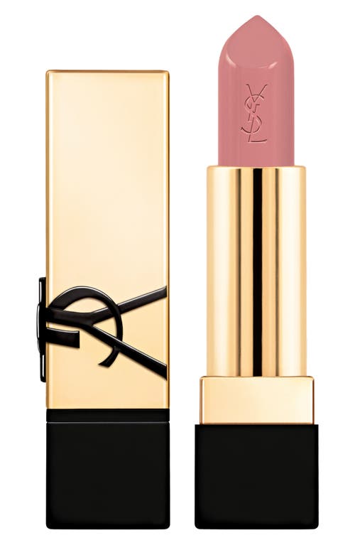 Yves Saint Laurent Rouge Pur Couture Caring Satin Lipstick with Ceramides in N14 at Nordstrom