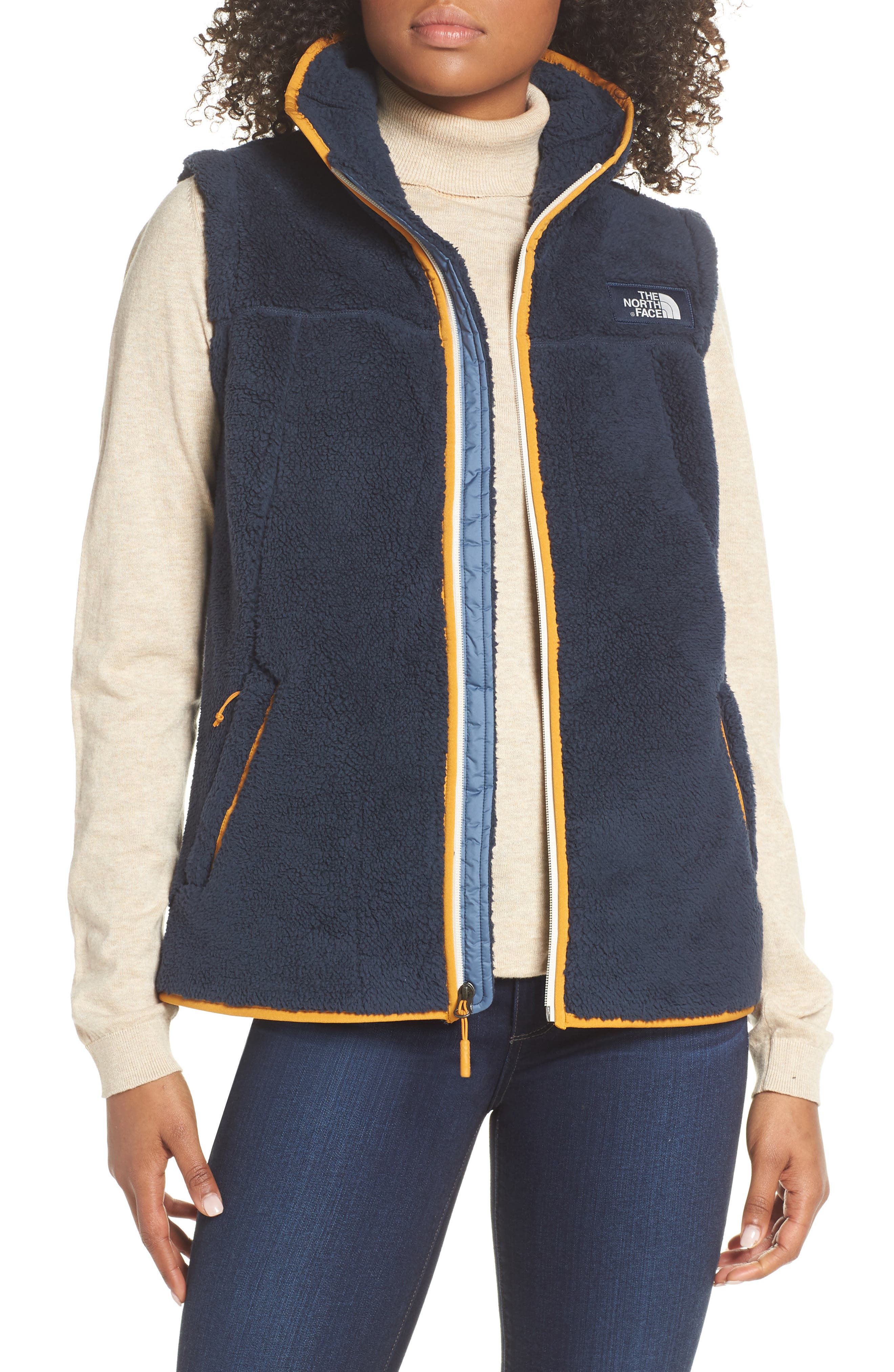 The North Face Campshire Fleece Vest, Blue