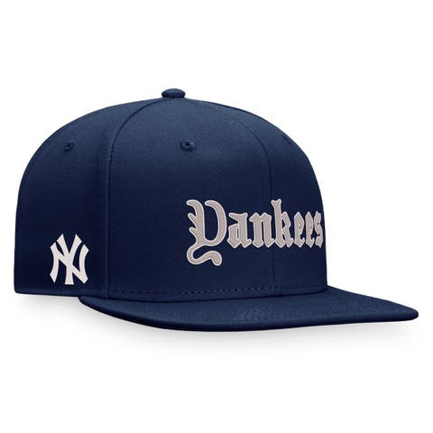 New York Yankees Mitchell & Ness Curveball Trucker Snapback Hat - Gray