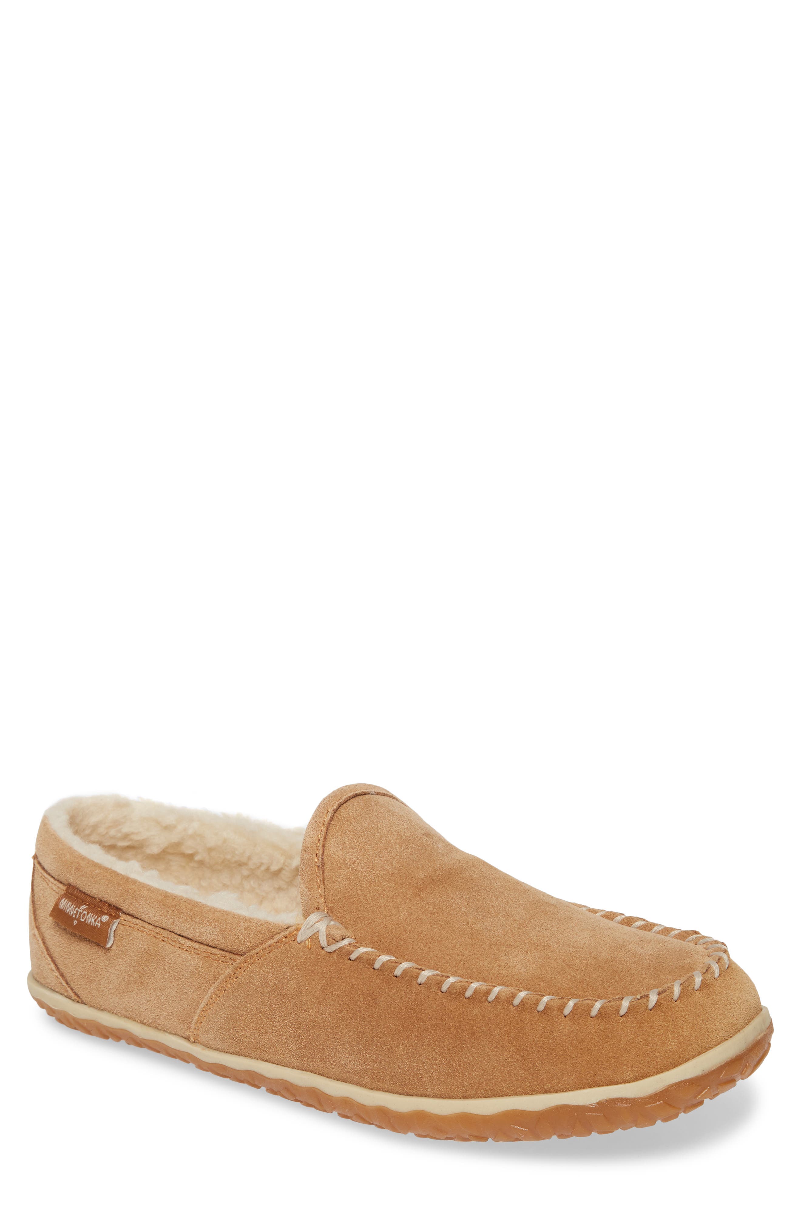 minnetonka men's clarks tilden slippers