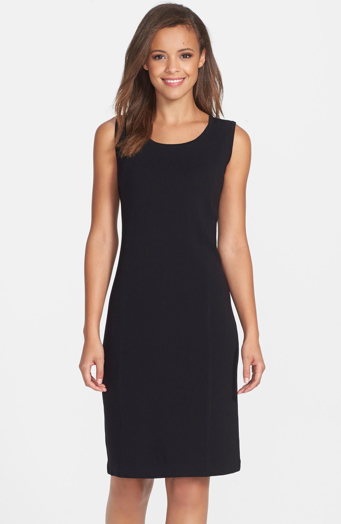 Jones New York Sleeveless Knit Sheath Dress (Regular & Petite) Nordstrom