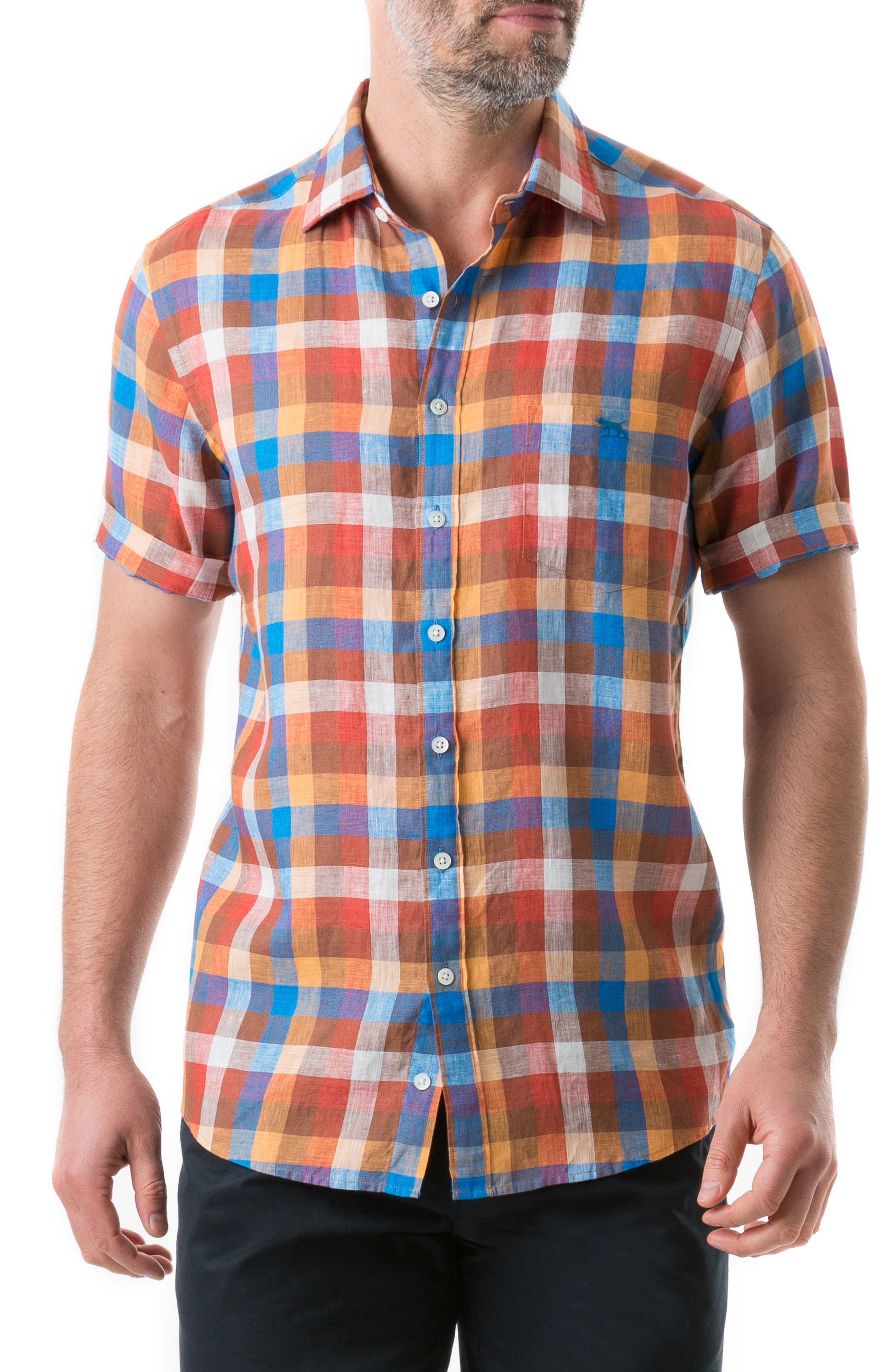 Rodd & Gunn Carrick Regular Fit Sport Shirt, Metallic