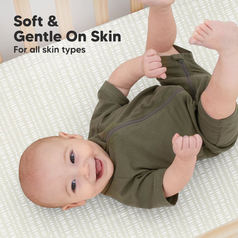 KEABABIES KEABABIES SOOTHE FITTED CRIB SHEET