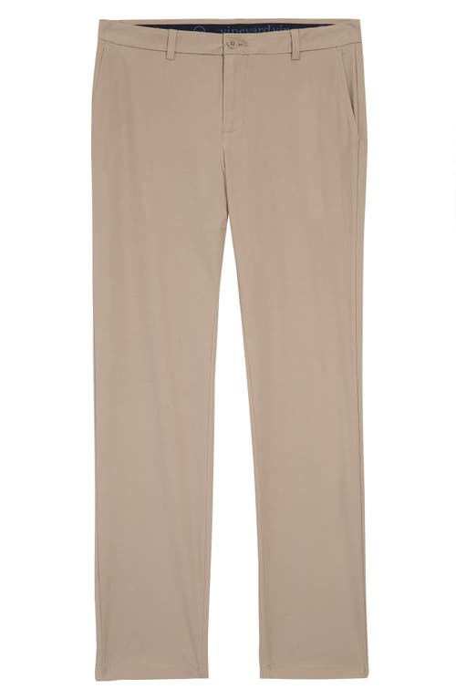 On-The-Go Slim Fit Performance Pants in Khaki