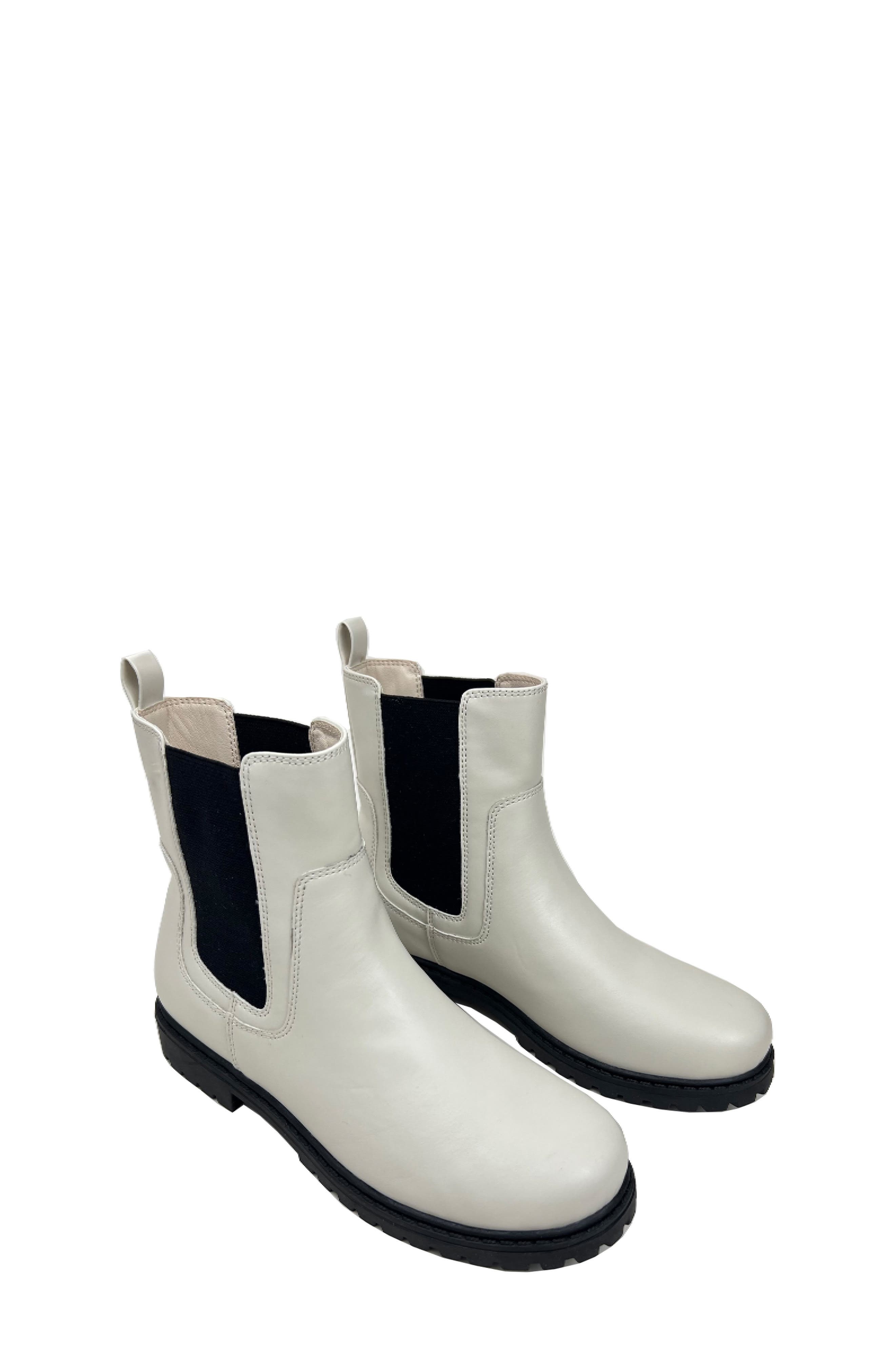 Yosi Samra Kids' Miss Chelsea Boot in Bone 