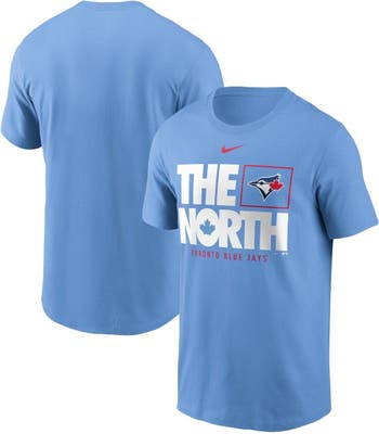 Nike Men's Nike Powder Blue Toronto Blue Jays The North Hometown T-Shirt