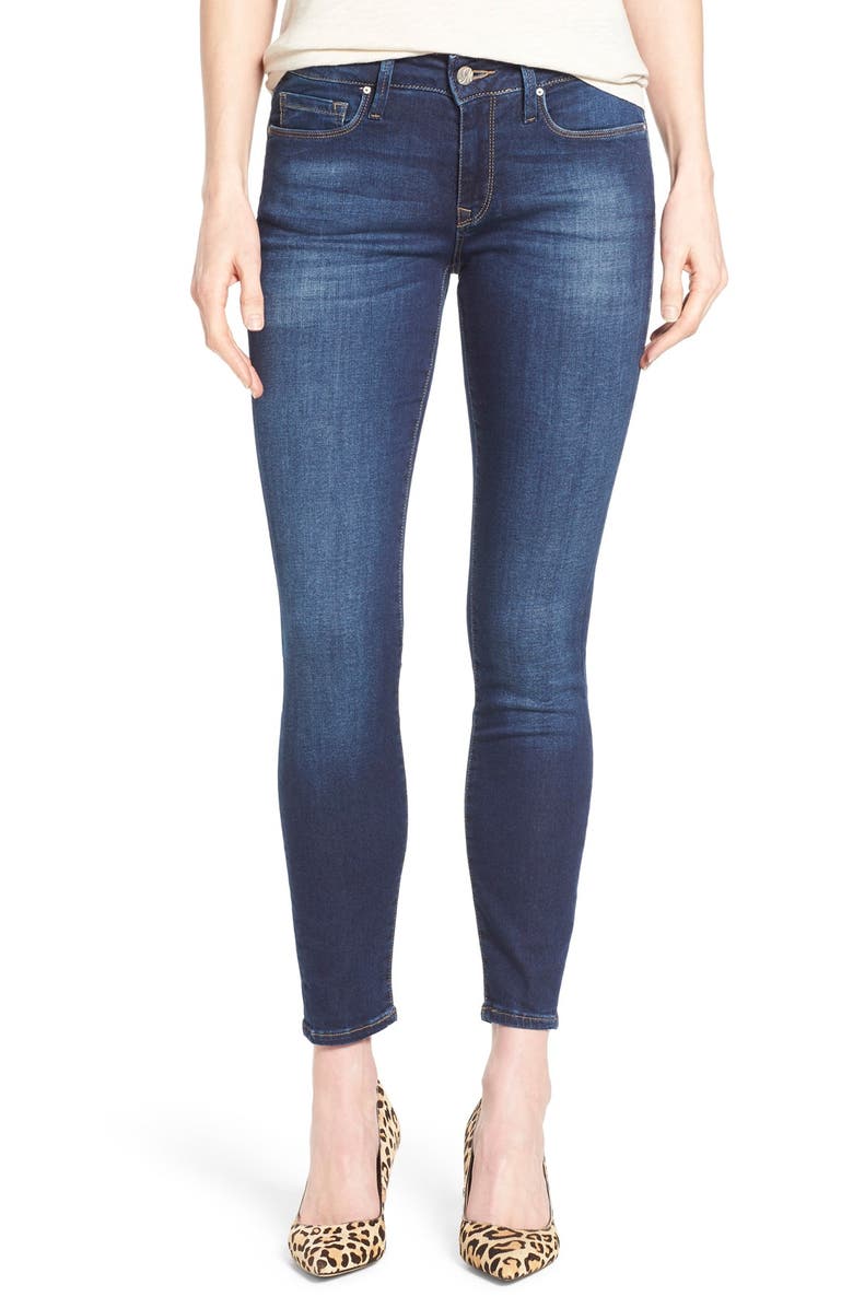Mavi Jeans 'Alexa' Stretch Ankle Skinny Jeans (Dark Brushed Shanti ...