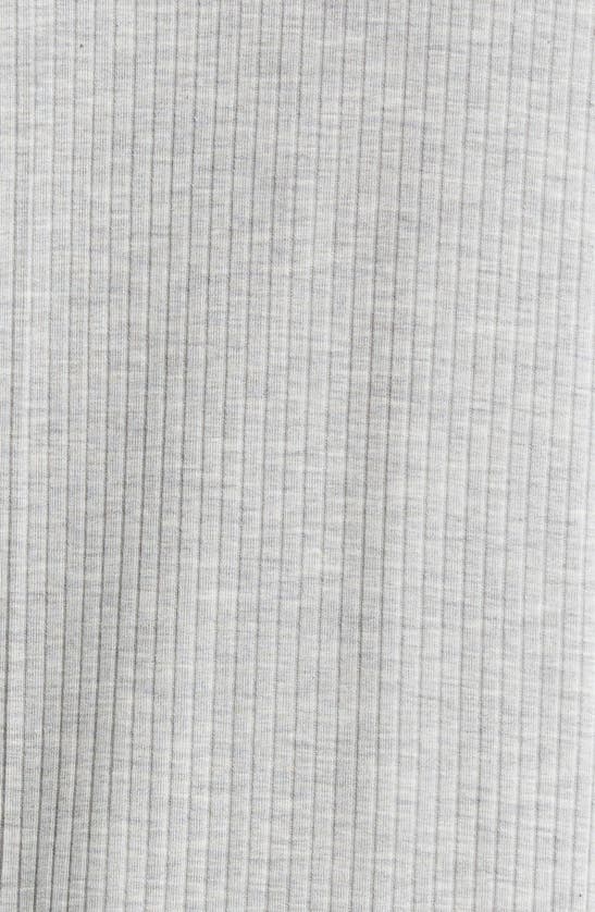 Nordstrom Moonlight Eco Rib Short Pajamas In Grey Heather