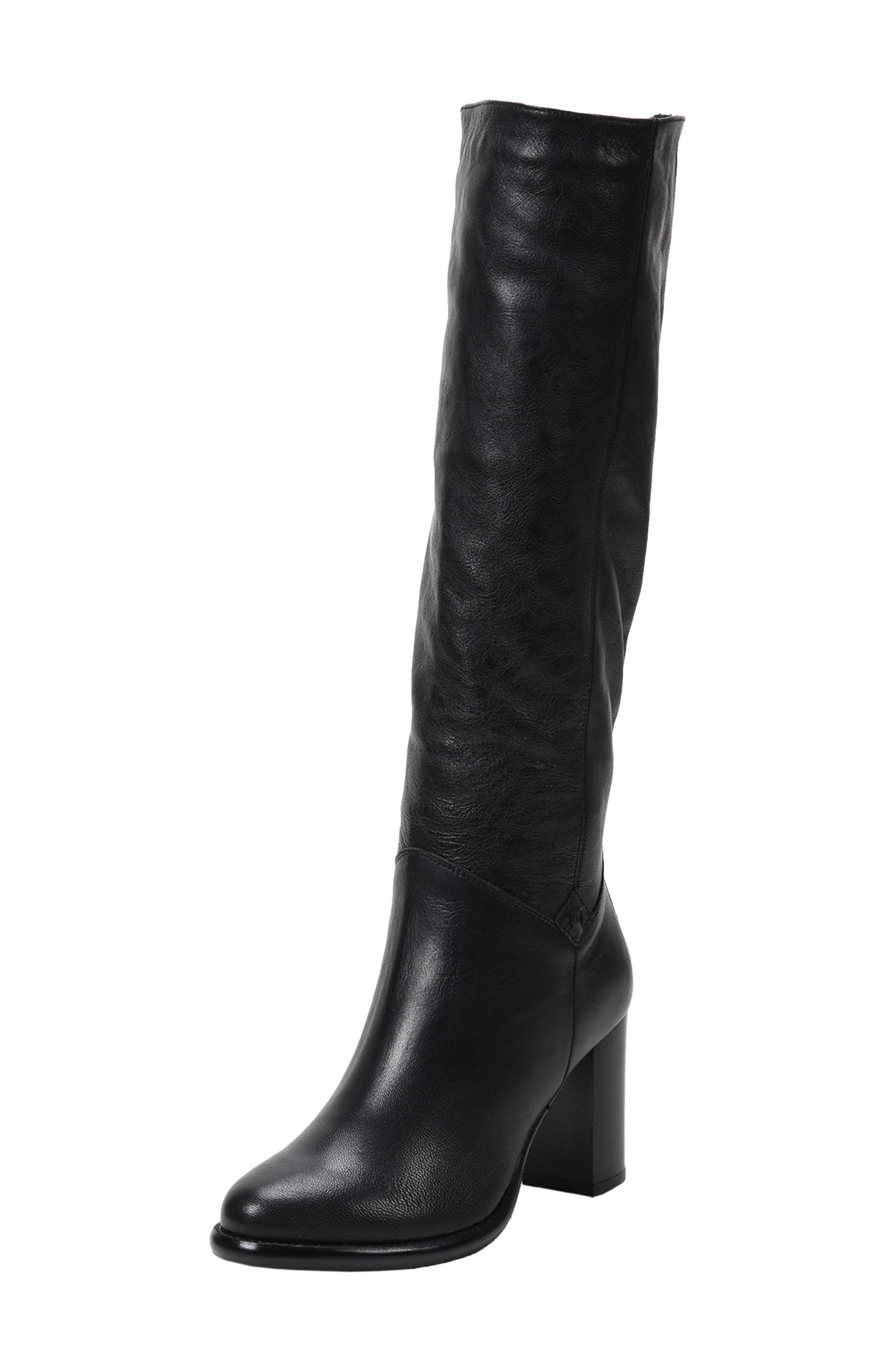 shearling lined leather boots