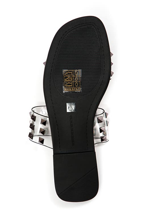 Ninety Union Bloom Slide Sandal In Black