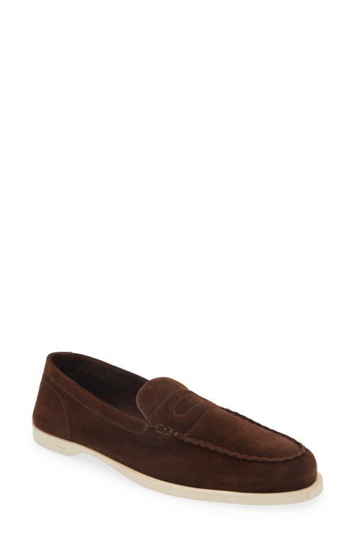 John Lobb Pace Loafer Dark Brown at Nordstrom,