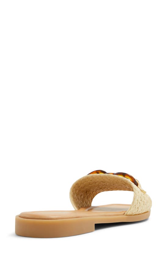 Shop Aldo Ezie Slide Sandal In Open Natural