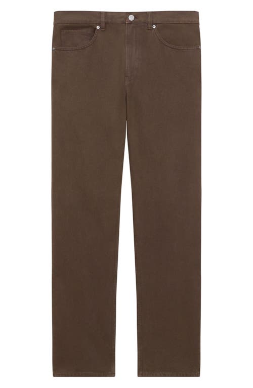 Theory Men's Viggo Slim-straight Jeans In Brown