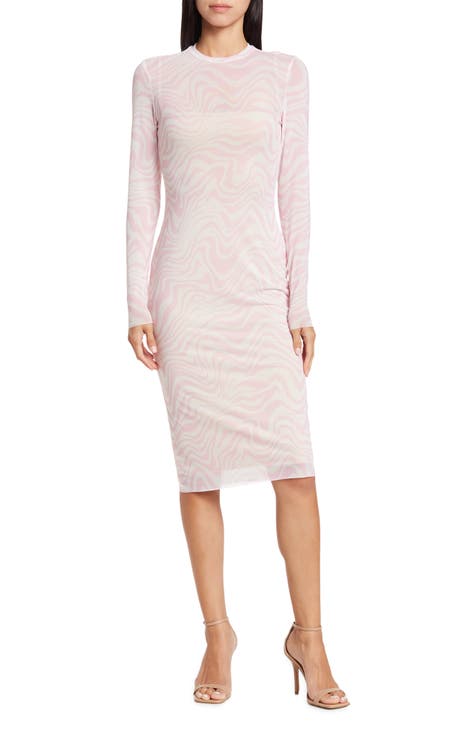 Pink Midi Dresses for Women | Nordstrom Rack
