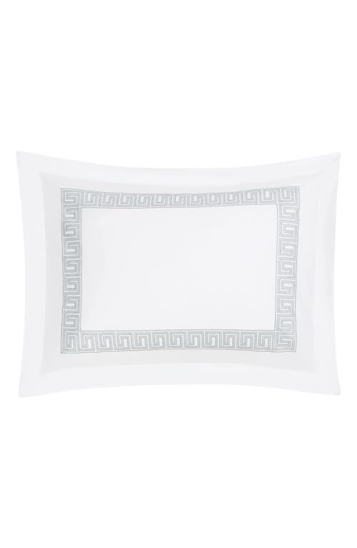 Matouk Ophelia Pillow Sham in Silver 