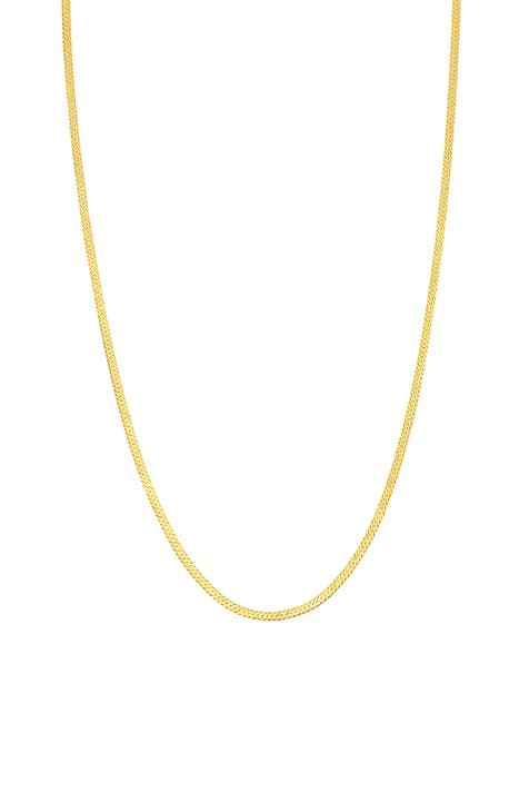 Gold Herringbone Necklace (Nordstrom Exclusive)