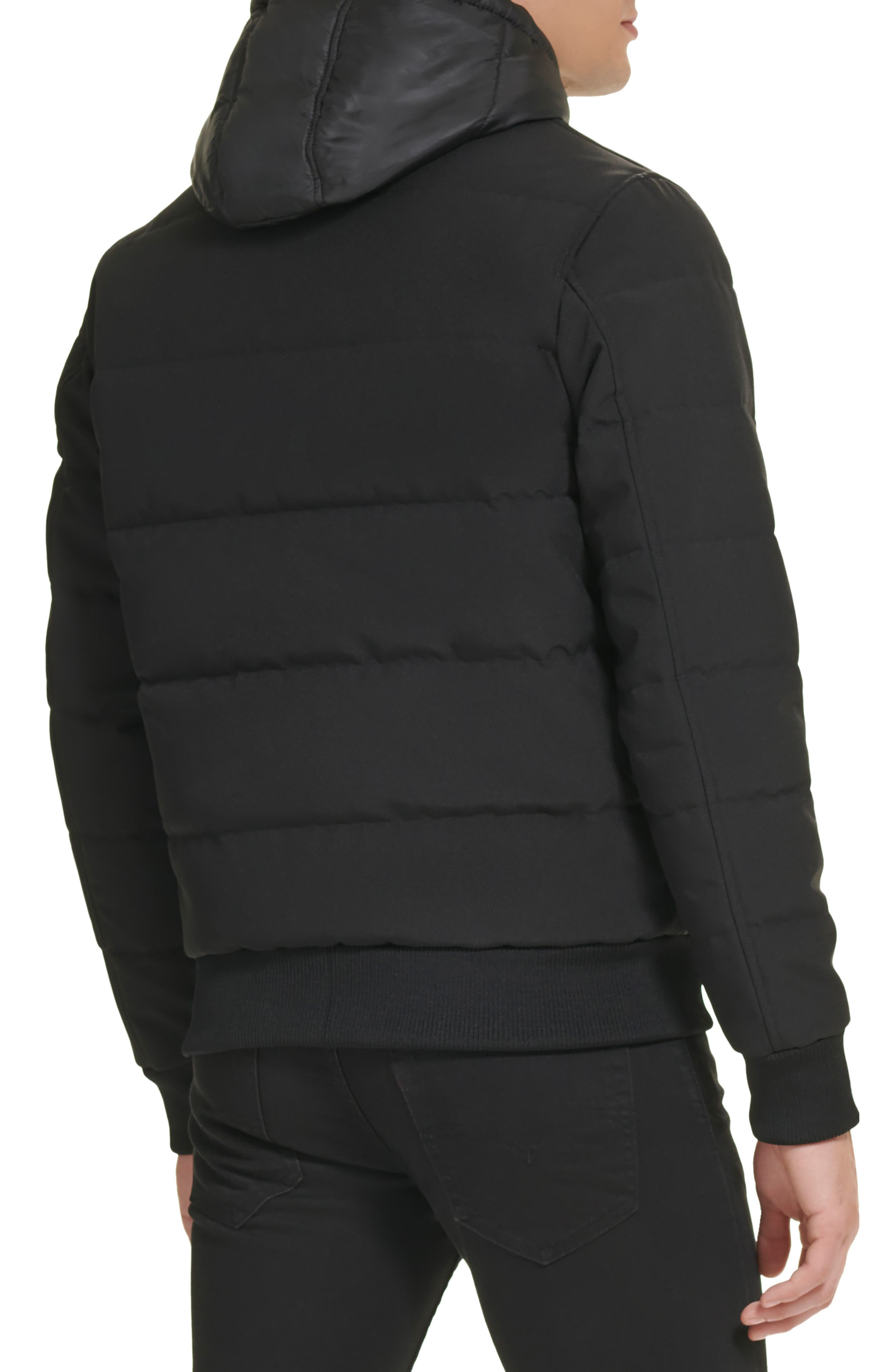 Oxford Hooded Bomber Jacket 