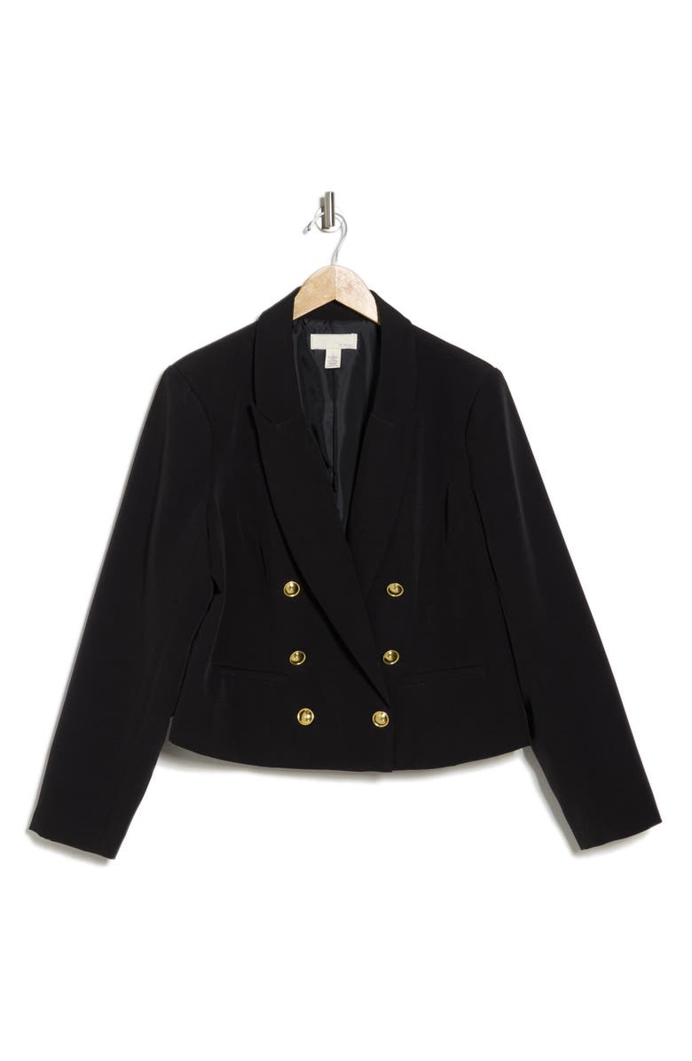 BY DESIGN Senia Double Breasted Peak Lapel Blazer | Nordstromrack