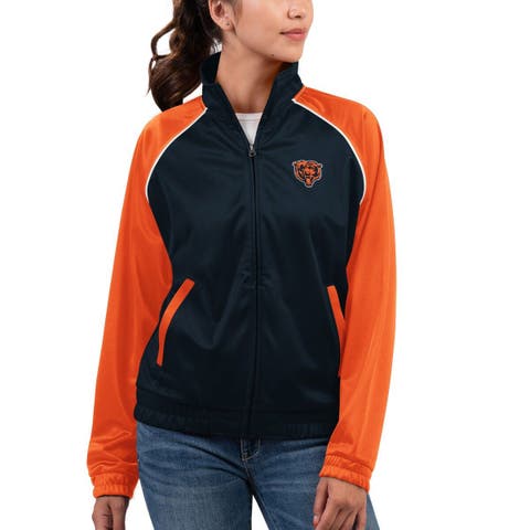 Women's G-III 4Her by Carl Banks Navy Chicago Bears Comfy Cord Pullover  Sweatshirt