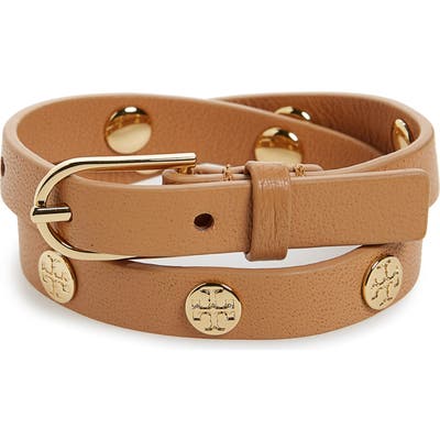 Tory Burch Double Wrap Logo Bracelet