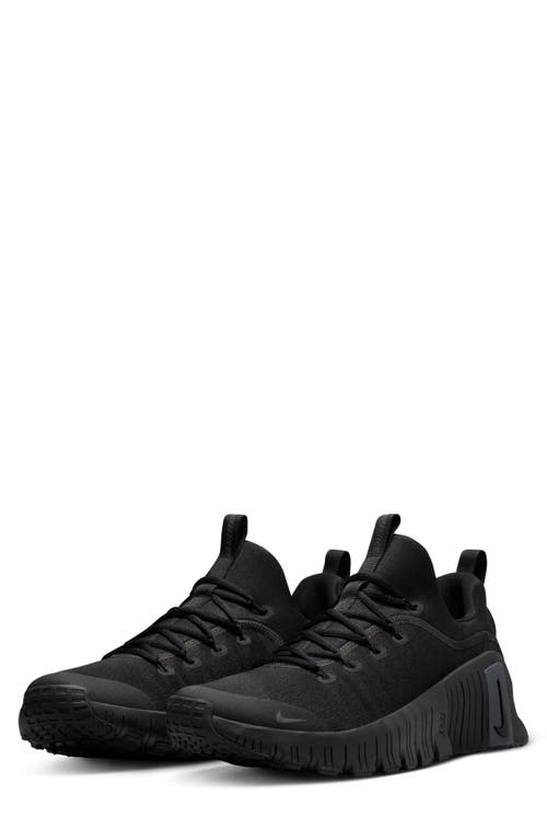 Nike Free Metcon 6 Training Shoe In Black/anthracite