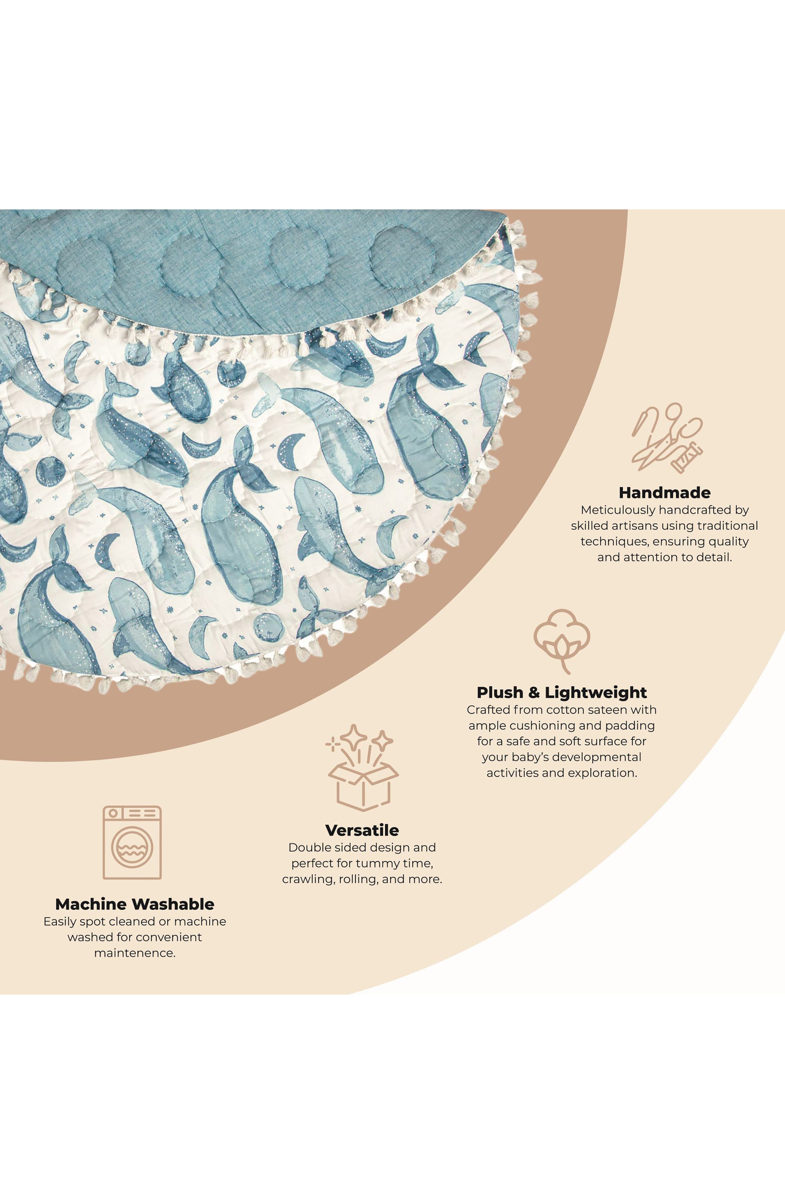 CRANE BABY Quilted Cotton Baby Playmat Nordstrom