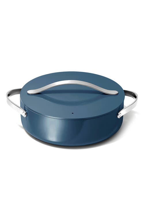 CARAWAY Nonstick Ceramic Rondeau Pan & Lid in Navy at Nordstrom