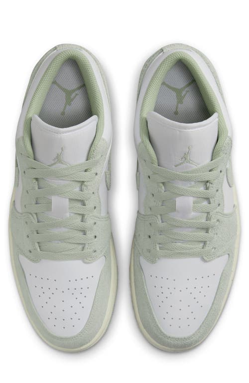 Shop Jordan Air  1 Low Se Sneaker In White/seafoam/sail