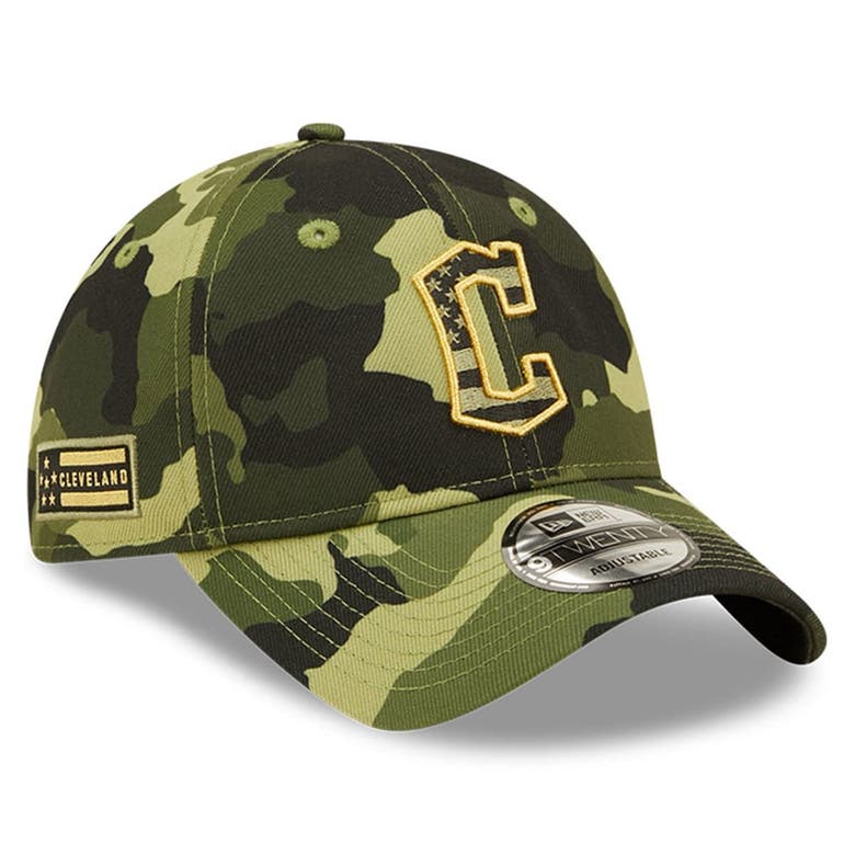 New Era Camo Cleveland Guardians 2022 Armed Forces Day 9twenty