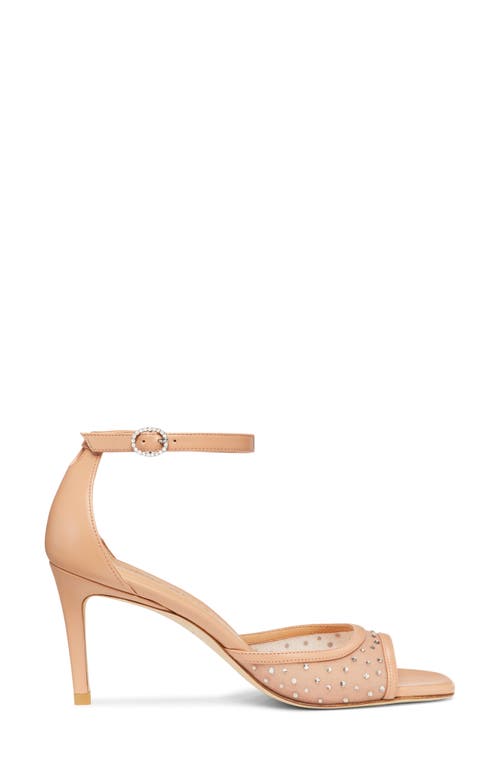 Shop Stuart Weitzman Nudista 75 Sandal In Ginger