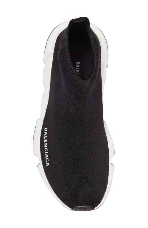 Shop Balenciaga Speed Lt Sneaker In Black/white/black