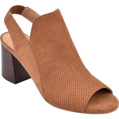 Evolve Hale Slingback Sandal- Brown