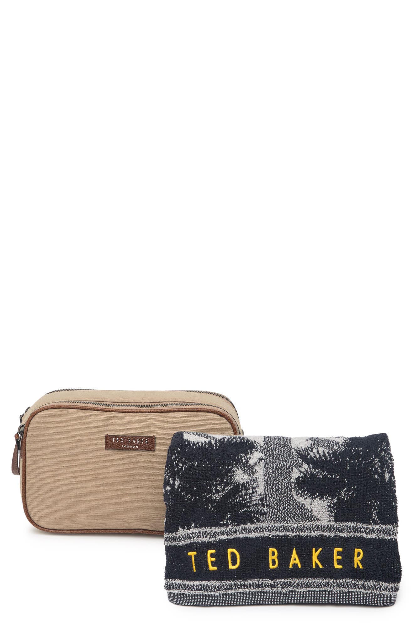 ted baker wash bag and towel set