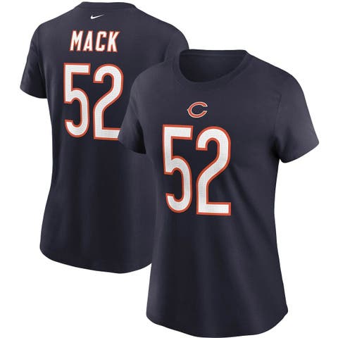 Majestic Khalil Mack Las Vegas Raiders Black Eligible Receiver II Name &  Number Long Sleeve T-Shirt